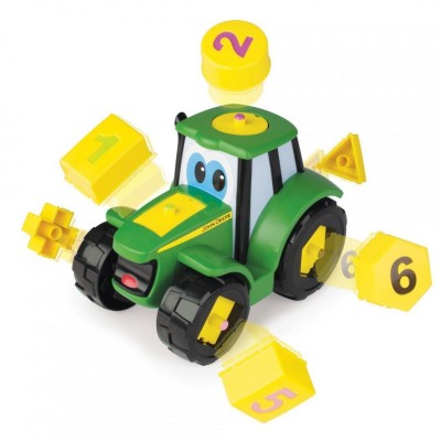 Tractor John Deere, tractorul Johnny invata si explica