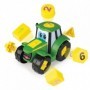 Tractor John Deere, tractorul Johnny invata si explica