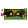 Set 2 tractorase John Deere cu lumini si sunete