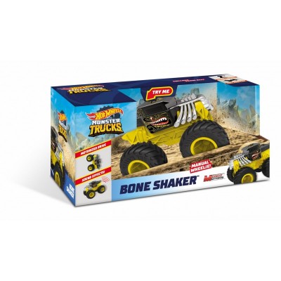 Masinuta Hot Wheels bone shaker galben