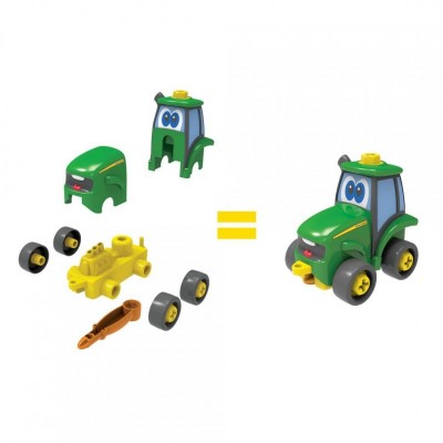 Tractor John Deere, construieste-ti un prieten Johnny