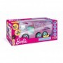 Masinuta Barbie 2 in 1 dj express cu lumini si sunete