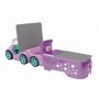 Masinuta Barbie 2 in 1 dj express cu lumini si sunete