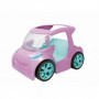 Masinuta Barbie 2 in 1 dj express cu lumini si sunete