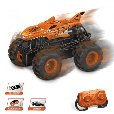 Masinuta cu telecomanda Hot Wheels monster truck 5'' tige