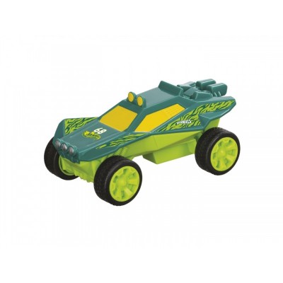 Masinuta HOT WHEELS pull&back, sandivore, verde
