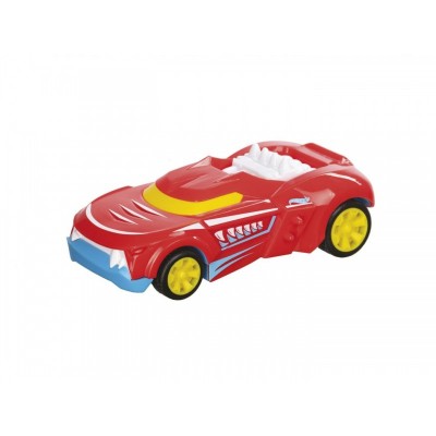 Masinuta Hot Wheels Pull & Back, Growler, rosie
