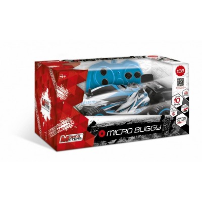 Masinuta cu telecomanda Micro Buggy, scara 1:28, albastra