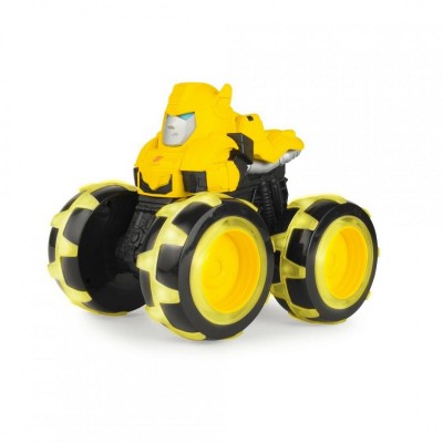 Masina cu roti mari Bumblebee, roti mari si luminate