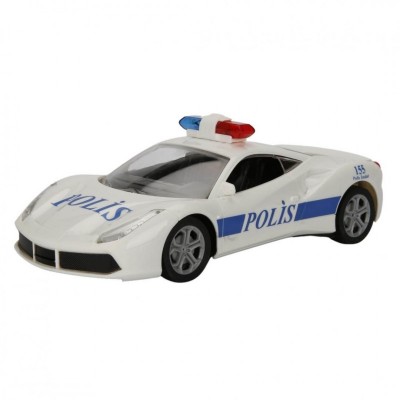 Masinuta de politie cu telecomanda, Aztec, 1:20