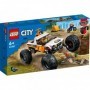 LEGO City Aventuri off road cu vehicul 4x4 60387