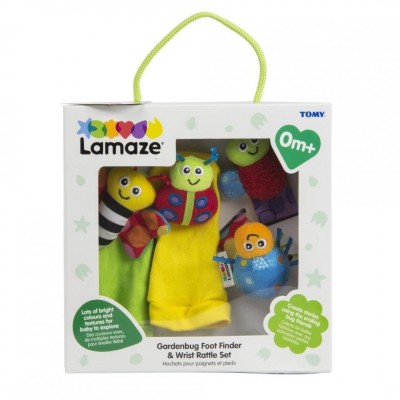 Set zornaitoare pentru maini si picioare, Lamaze Gardenbug