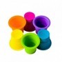 Fat Brain Set 6 cupe de silicon colorate