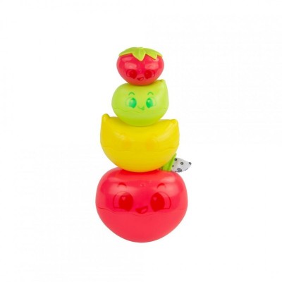Lamaze jucarie de stivuire fructe