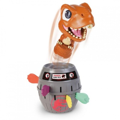 Joc pop-up T-rex-ul saltaret