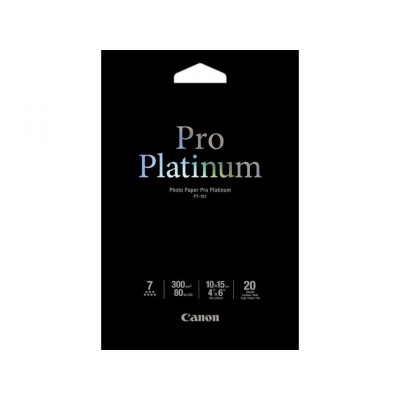 Hartie foto canon pt-101 dimensiune 10x15 cm 20 coli tip