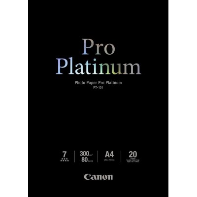 Hartie foto canon pt-101 a4 dimensiune a4 20 coli tip