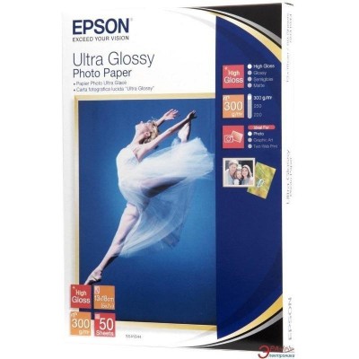 Hartie foto epson s041944 dimensiune 13x18cm 50 coli tip ultra