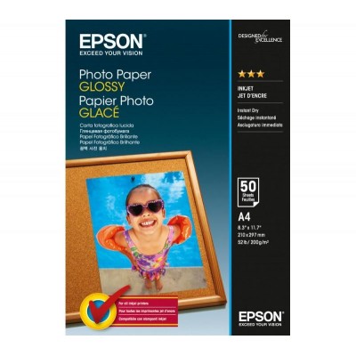 Hartie foto epson s042539 dimensiune a4 50 coli tip glossy