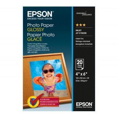 Hartie foto epson s042546 dimensiune 10x15cm 20 coli tip glossy