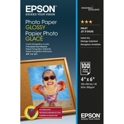 Hartie foto epson s042548 dimensiune 10x15cm 100 coli tip glossy