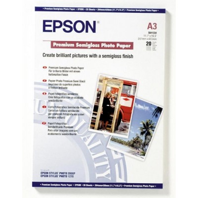 Hartie foto epson s041334 dimensiune a3 20 coli tip semiglossy