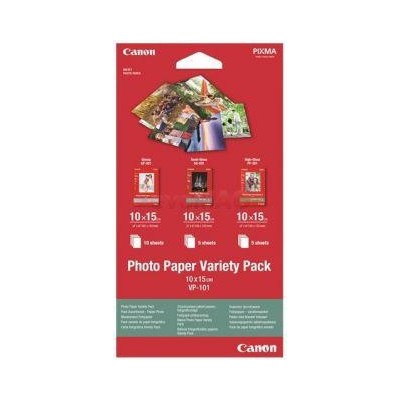 Hartie foto canon vp-101s variety pack dimensiune 10x15cm greutate 200g/m2