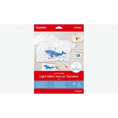 Canon light fabric iron-on transfer a4 lf-101 greutate125 g/m2 5