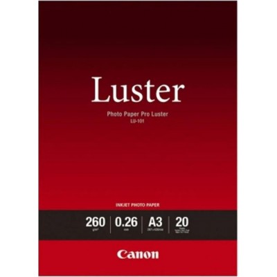 Hartie hârtie fotografică pro luster (lu-101) a3 lucios luminozitate iso: