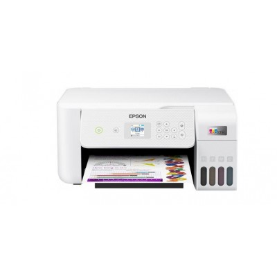 Multifunctional inkjet color epson ecotank ciss l3266culoare alb dimensiune a4