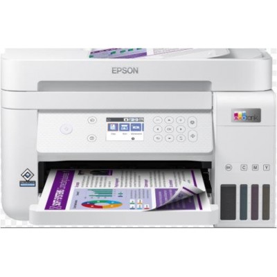 Multifunctional inkjet color epson ecotank ciss l6276 culoare alb dimensiune