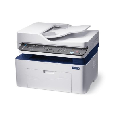 Multifunctional laser mono Xerox Workcentre 3025v, format A4, duplex manual, 20 ppm, USB, Lan