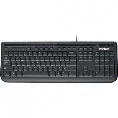 Tastatura microsoft 600 wired multimedia negru