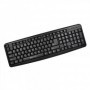 Tastatura serioux 9400usb cu fir us layout neagra 104 taste