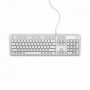 Tastatura cu fir Dell Keyboard Multimedia KB216, taste multimedia, alba