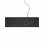Tastatura cu fir Dell Keyboard Multimedia KB216 RO, neagra