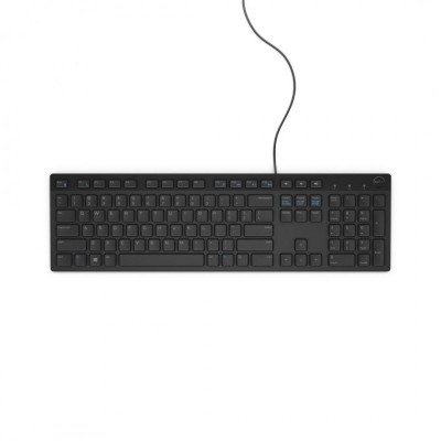 Tastatura cu fir Dell Keyboard Multimedia KB216 RO, neagra