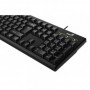 Tastatura genius kb-100 black cu fir (1.5m) interfata usb format