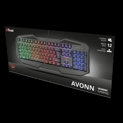 Tastatura trust gxt 830-rw avonn gaming keyboard  specifications general key