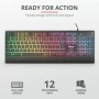 Tastatura ziva gaming rainbow led keyboard  specifications general key technology