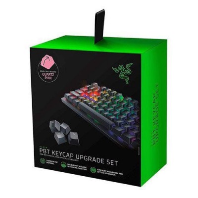 Accesoriu taste Razer PBT Keycap Upgrade Set, roz quartz