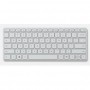 Tastatura wireless, Microsoft Compact BT, alb glaciar