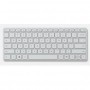 Tastatura wireless, Microsoft Compact BT, alb glaciar