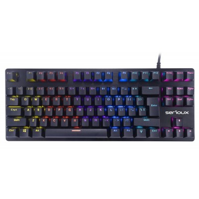 Tastatura gaming mecanica serioux freya switch outemu blue pana la