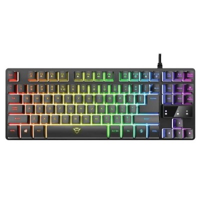 Tastatura trust gxt 833 thado tkl illuminated gaming keyboard  specifications