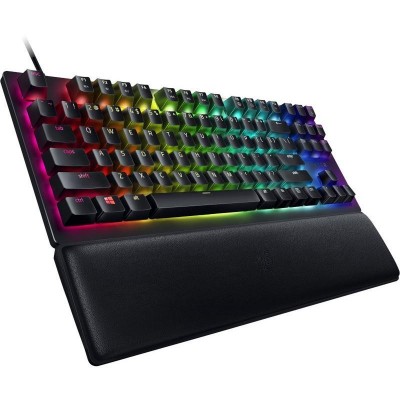 Razer huntsman v2 tenkeyless red switch optical gaming keyboard  tech