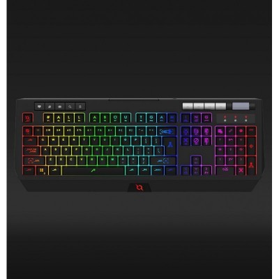 Tastatura aqirys capella black cu fir switch-uri silent 114 de