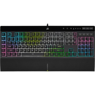 Tastatura gaming corsair k55 pro iluminare rgb icue negru