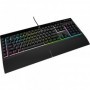 Tastatura gaming corsair k55 pro iluminare rgb icue negru