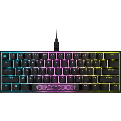 Tastatura gaming mecanica corsair k65 mini 60% iluminare rgb icue